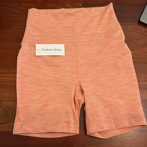 OUTDOOR VOICES athletic shorts